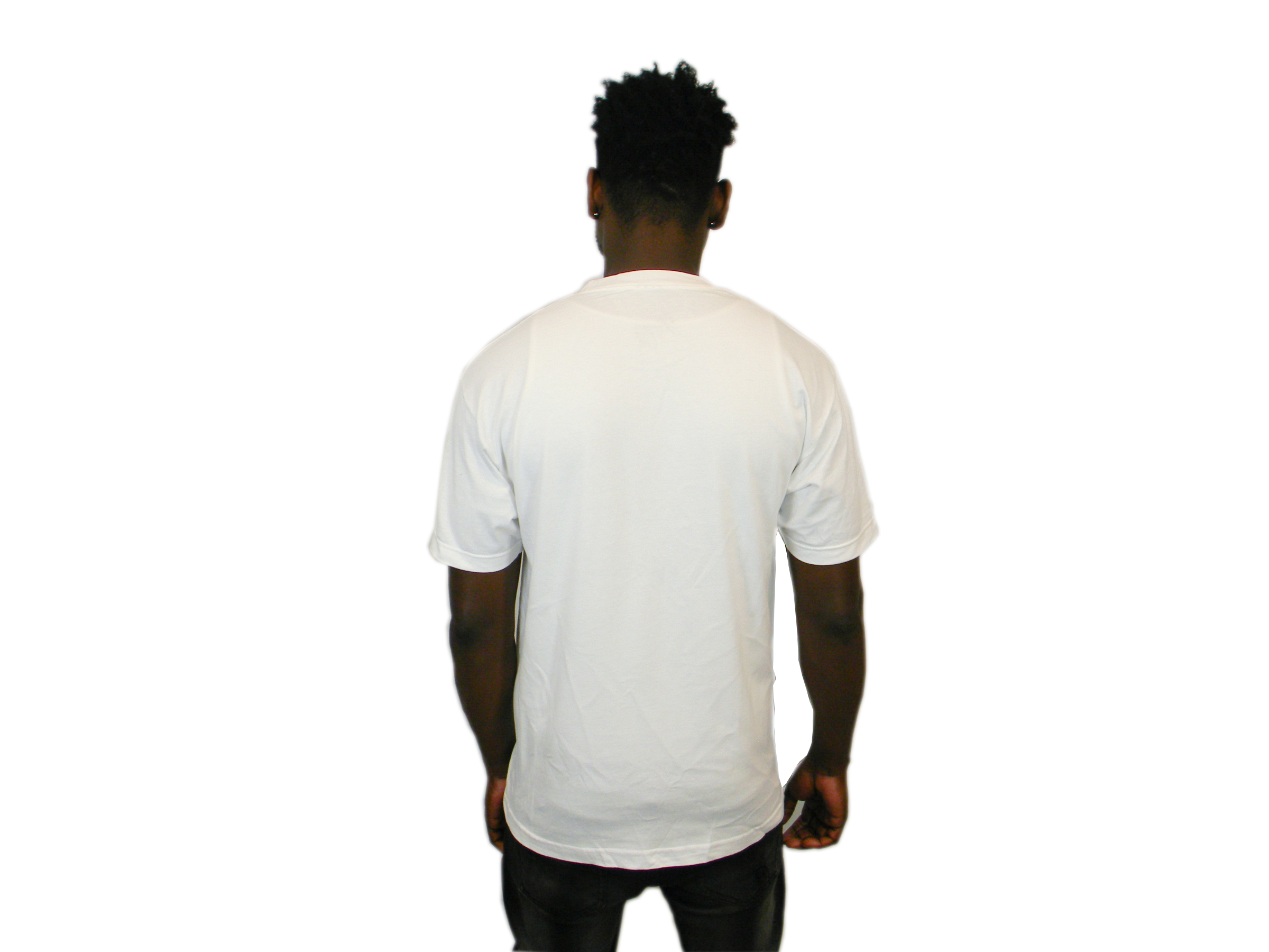 4 - GT Brand t-shirt pour hommes (gris sur blanc)
