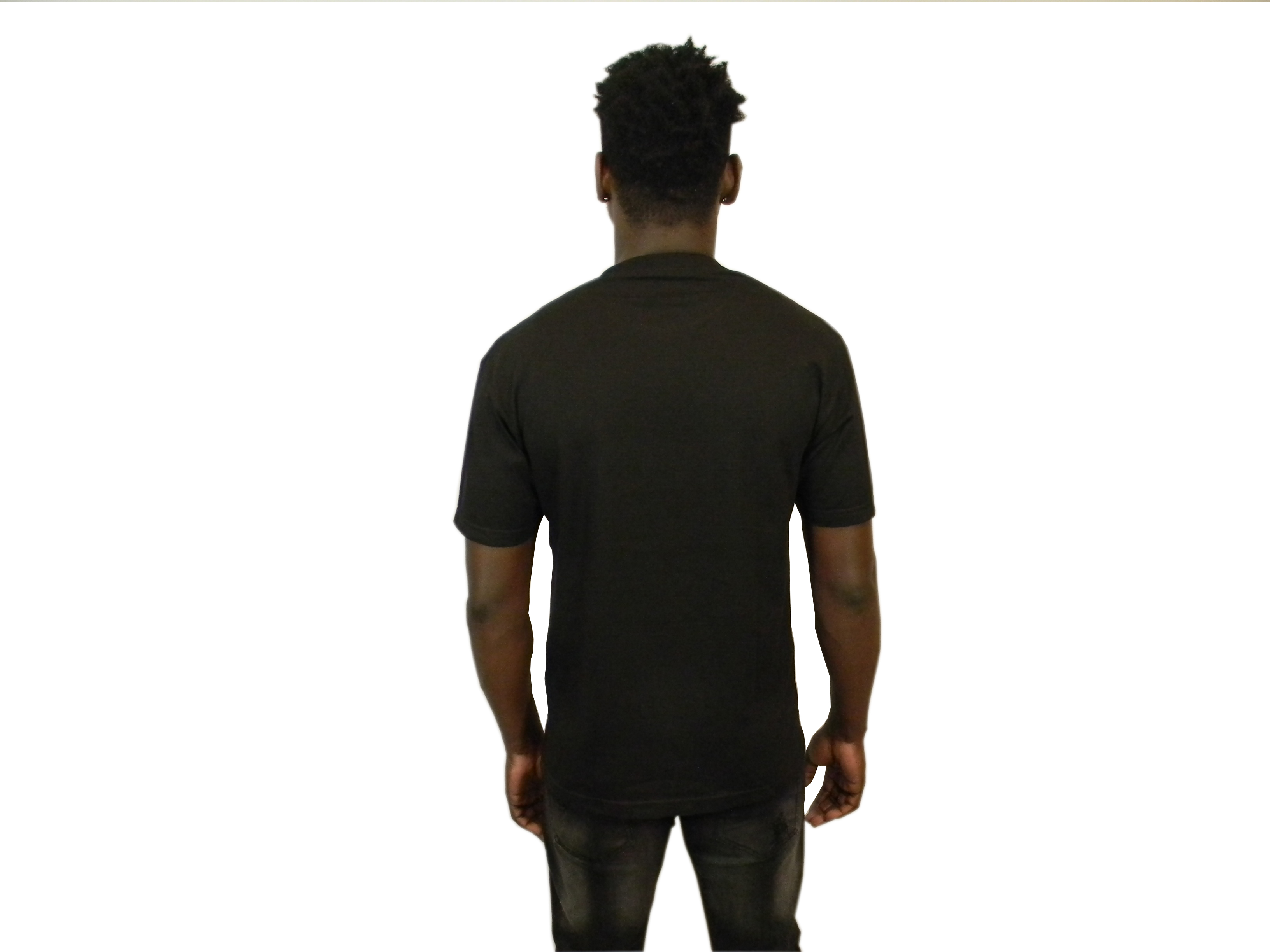 10 - GT Brand t-shirt pour hommes (blanc sur noir)